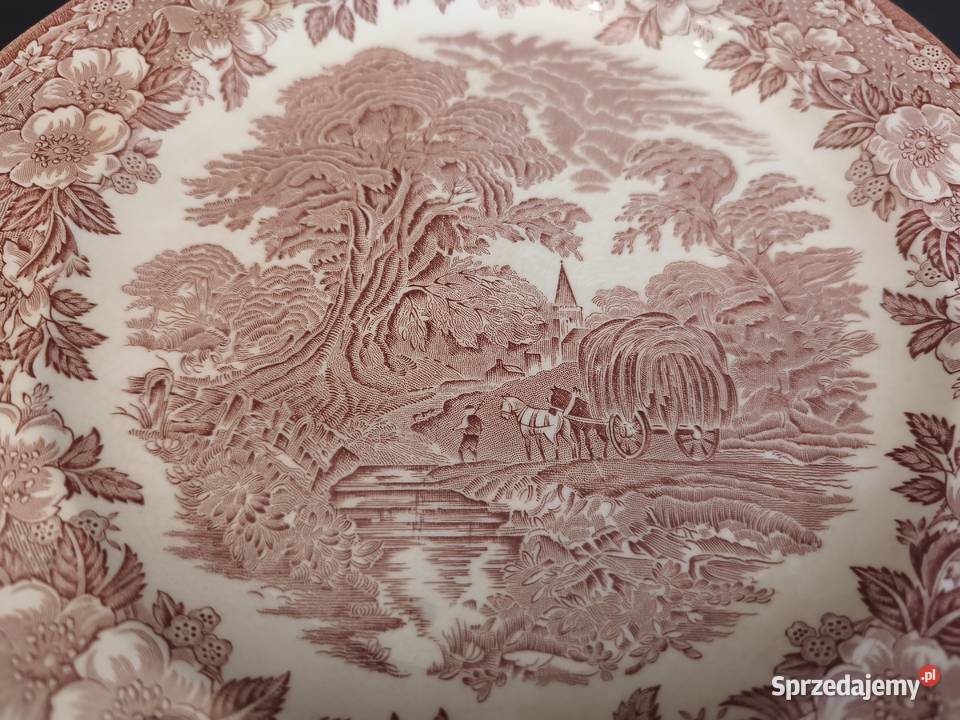 Talerzpółmisek angielski Wedgwood Porcelana i szkło Chełm