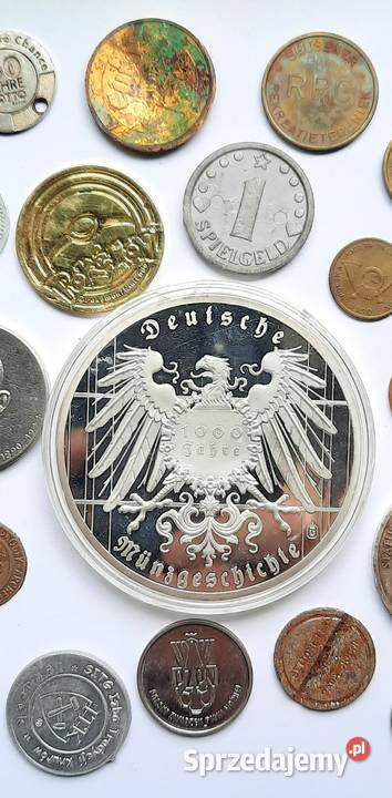 Zestaw Numizmatów Żetonów 32 Gliwice
