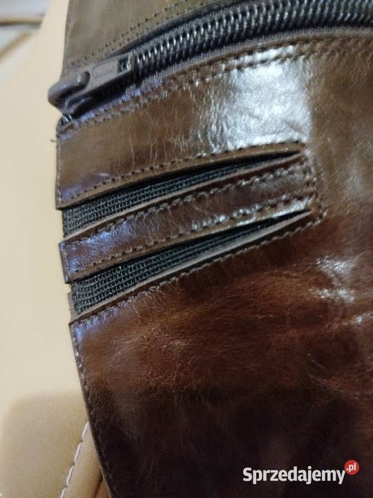 Kozaki ze skóry naturalnej Livien 40