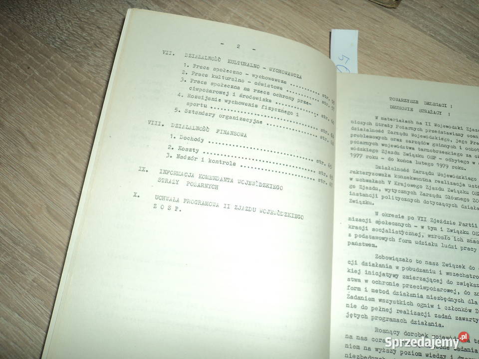 2gi woj zjazd ZOSP Tarnobrzeg kwiecień 1979 Nowy Sącz