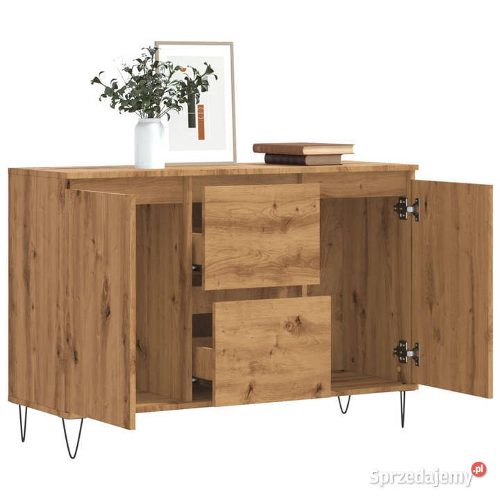 Szafka dąb artisan 104x35x70 materiał mazowieckie Warszawa