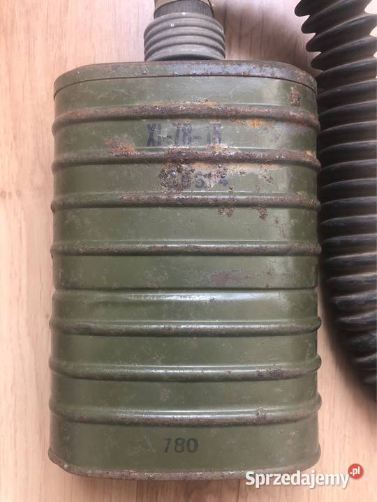 Maska wojskowa przeciwgazowa  z otworem Militaria Kołobrzeg