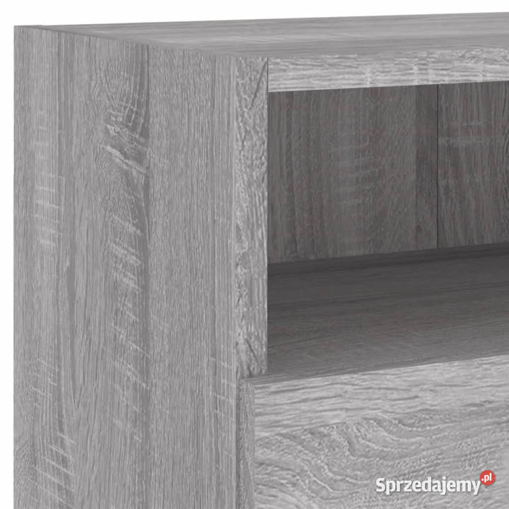 Ścienna szafka TV szary dąb sonoma 80x30x30 Warszawa