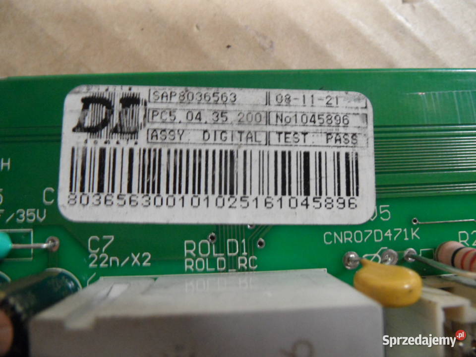 programator pralki amica AWCO10D SAP8036563 Radlin