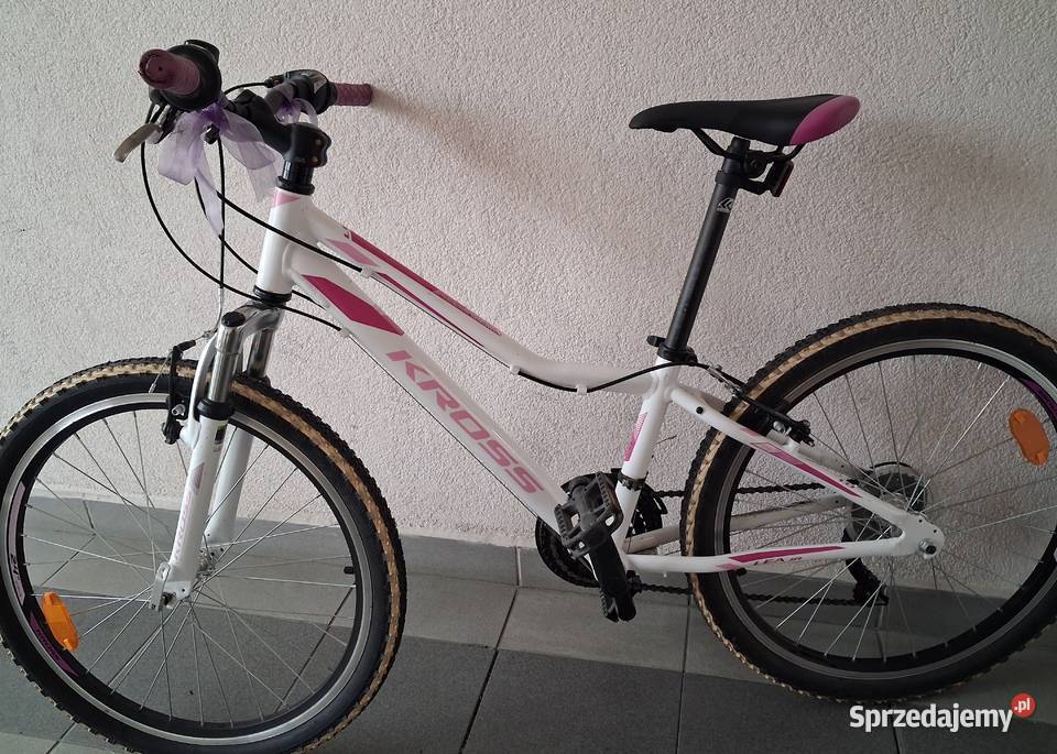 Rower Kross Lea 10 S 12 biało różowy małopolskie