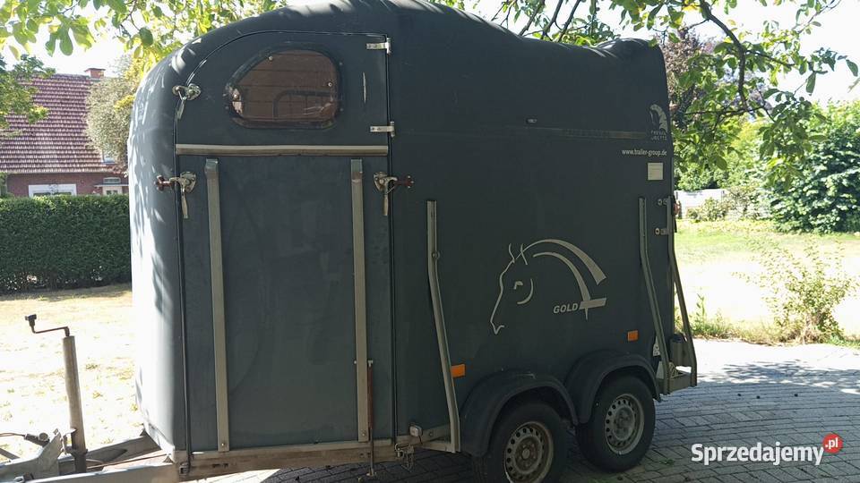 Przyczepa dwukonna Cheval Liberte Debon PODŁOGA wielkopolskie Konin sprzedam