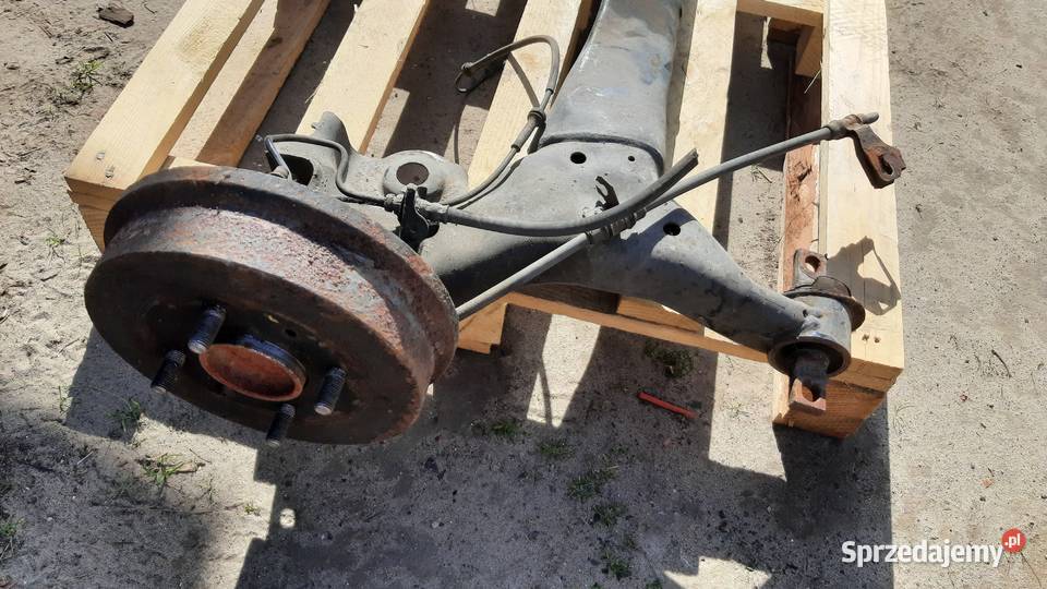 oś tylna belka Mitsubishi Colt VI z30 kompletna Dębno