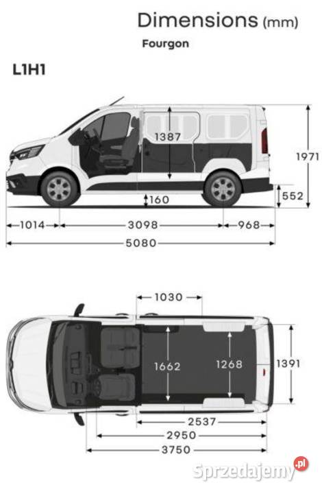 Renault Trafic L1H1 furgon blaszak bus Pilzno sprzedam