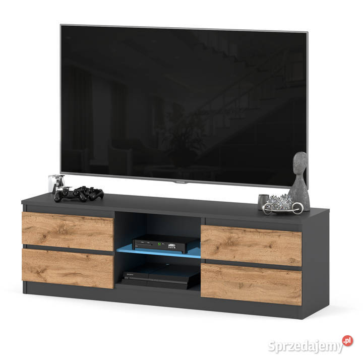Szafka Rtv Loft Z 4 Szufladami 138 Stolik Salon 138cm Elbląg
