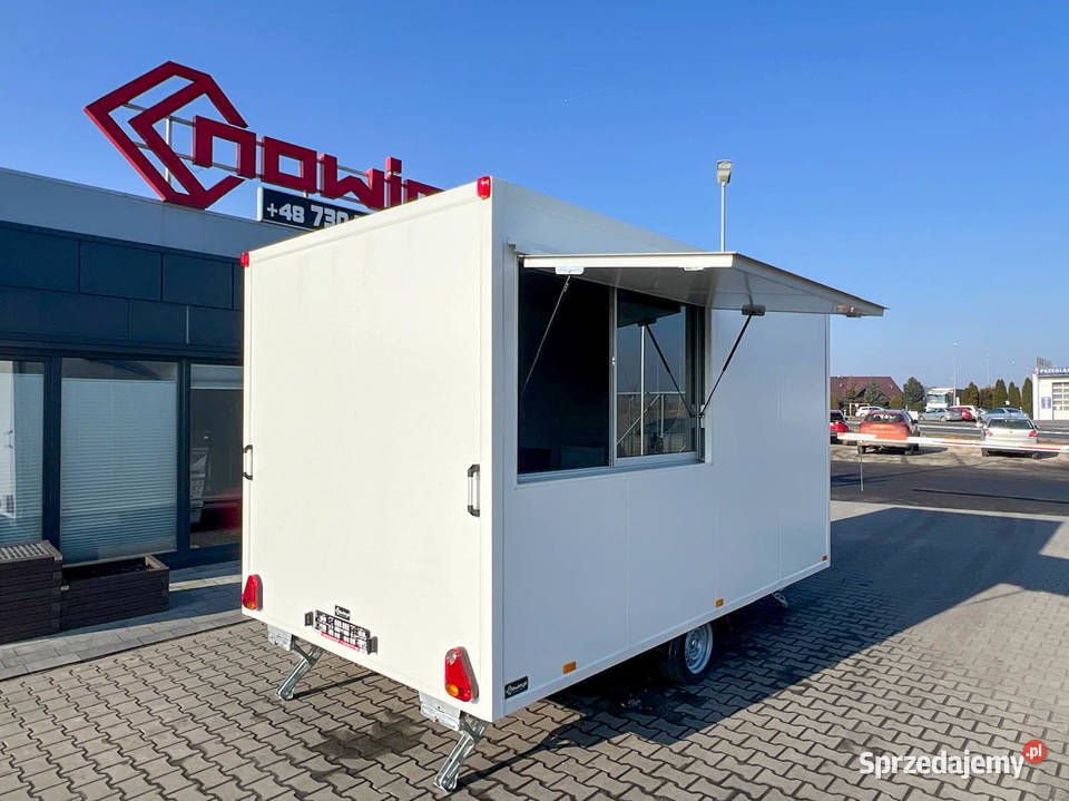 Przyczepa gastronomiczna gotowy biznes fast food Kotlin