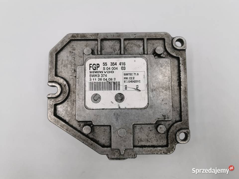 Sterownik Silnika Opel Vectra C 18 16v Z18XE osobowe Wyszków