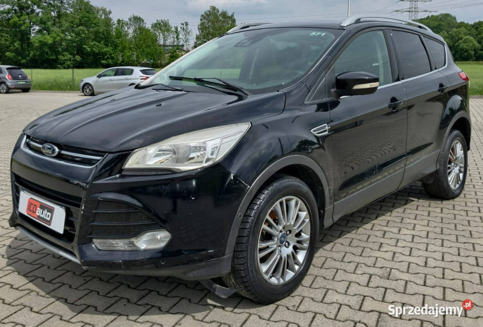 Ford Kuga titanium 20 tdci 140 6biegów sony 202876km Kęty