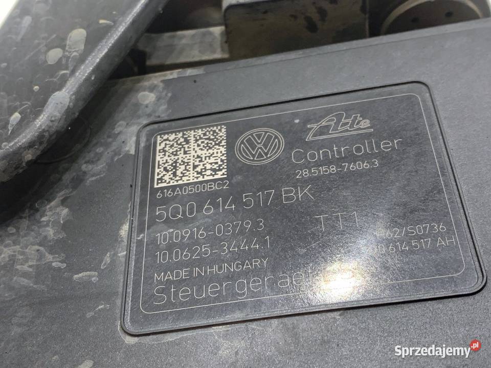 POMPA ABS VW PASSAT B8 5Q0614517BK 20 190 osobowe