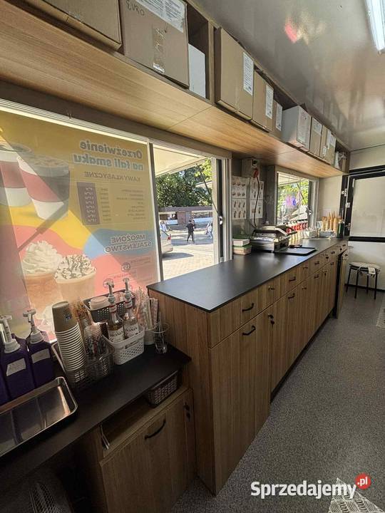 Przyczepa Gastronomiczna Lody z wyposażeniem Gdańsk