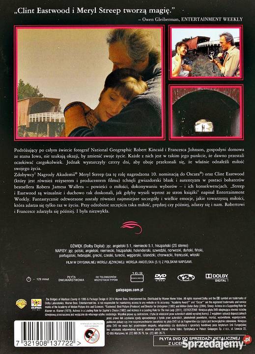 CO SIĘ WYDARZYŁO W MADISON COUNTY CLINT EASTWOOD Kalisz