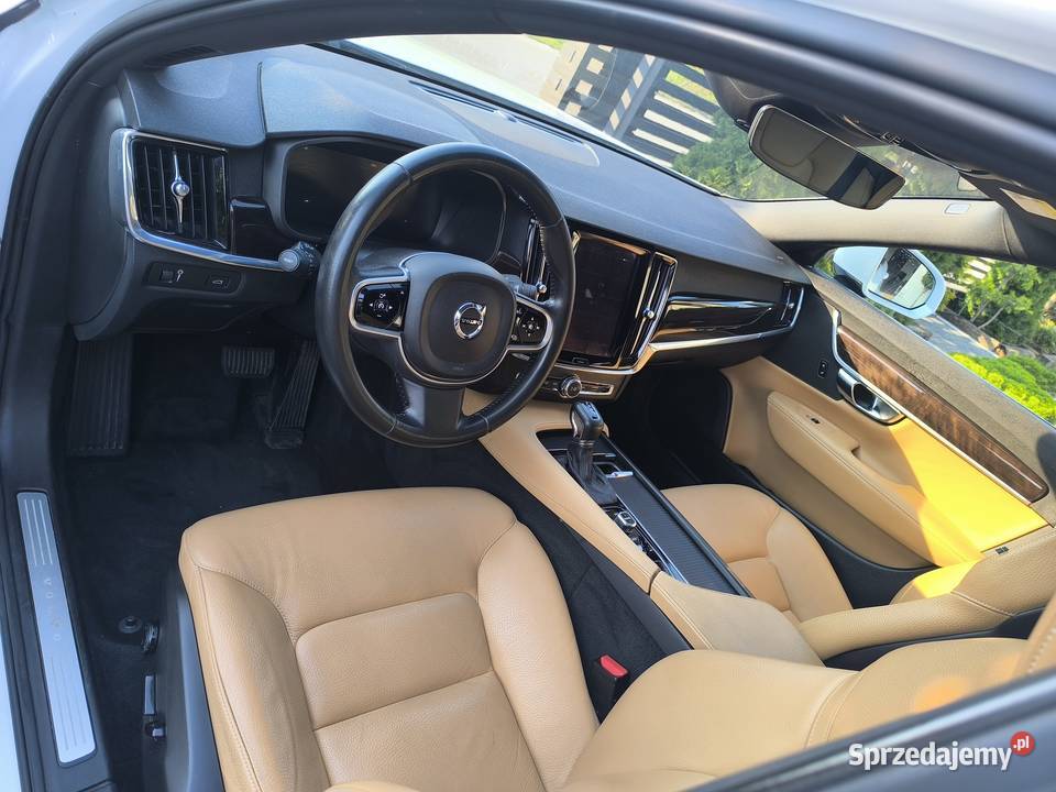 Volvo S90 20 T6 AWD super stan ZAREJESTROWANY nieuszkodzony Sobolew sprzedam