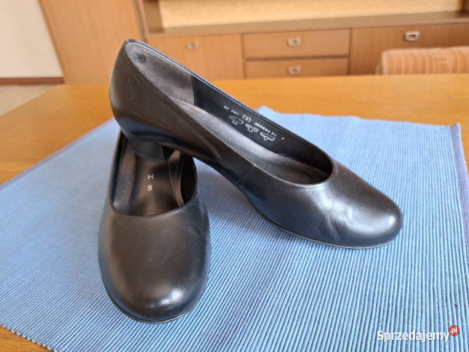 Czółenka czarne mały obcas Gabor Comfort r 385 5 inna Łódź