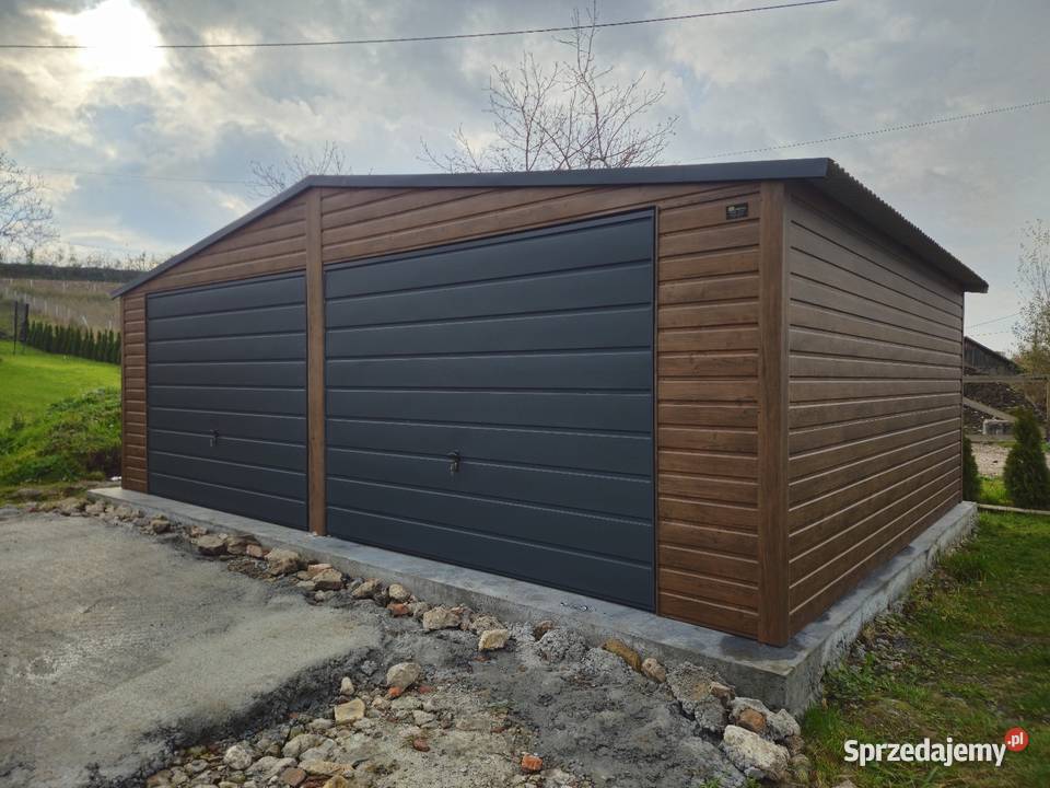 7x5 Garaże Blaszane Garaż Blaszany Blaszak Nieruchomości Konin sprzedam
