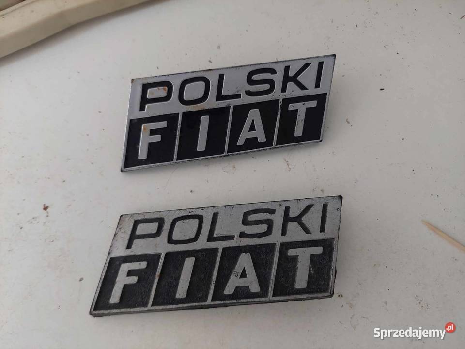 Emblemat Fiat 126 p Polski Fiat