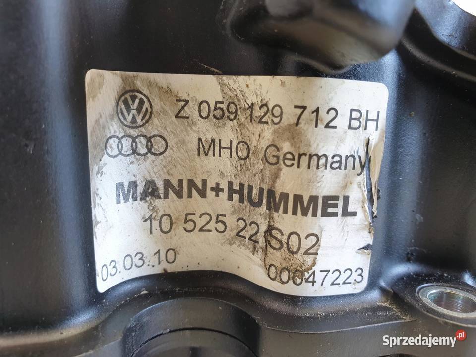 Audi A6 C6 30 TDI KOLEKTOR SSĄCY 059129712BH Rudka