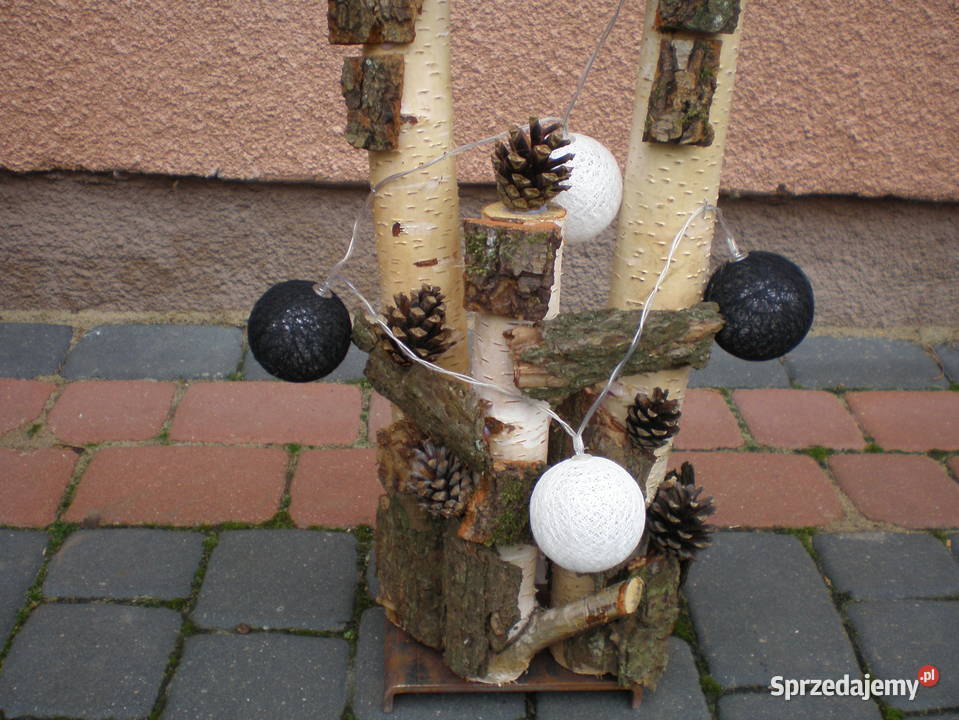 brzoza kule ledozdoba dekoracja mazowieckie Siedlce