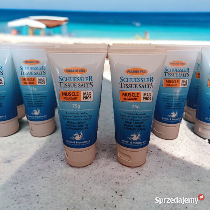 Schuessler Tissue Salts Muscle Relaxant Cream Kosmetyki łódzkie Łódź sprzedam