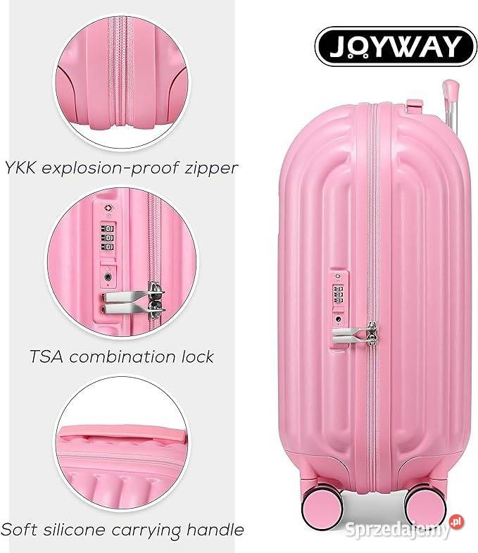 Joyway walizka na kółkach kuferek zestaw Pozostałe wielkopolskie Ciemierów