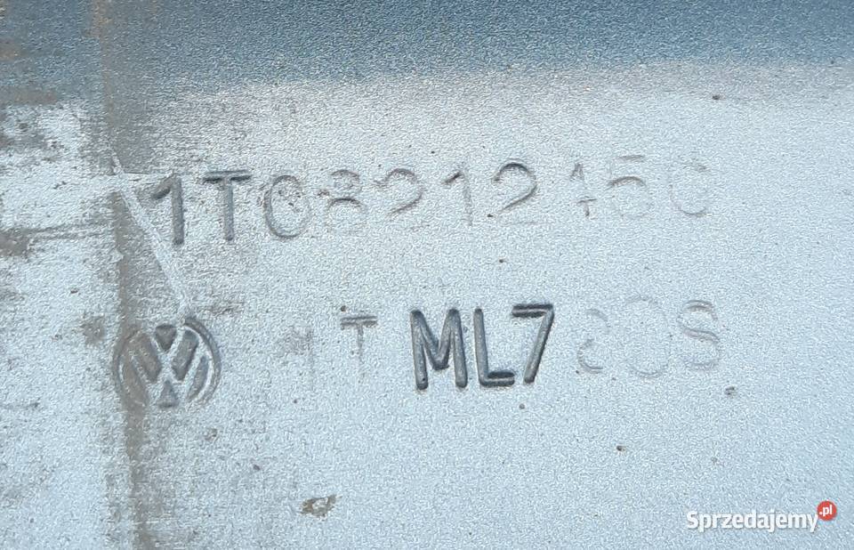 VW CADDY 2K BŁOTNIK LEWY PRZÓD 1T0821245C Karoseria lubuskie Trzciel sprzedam