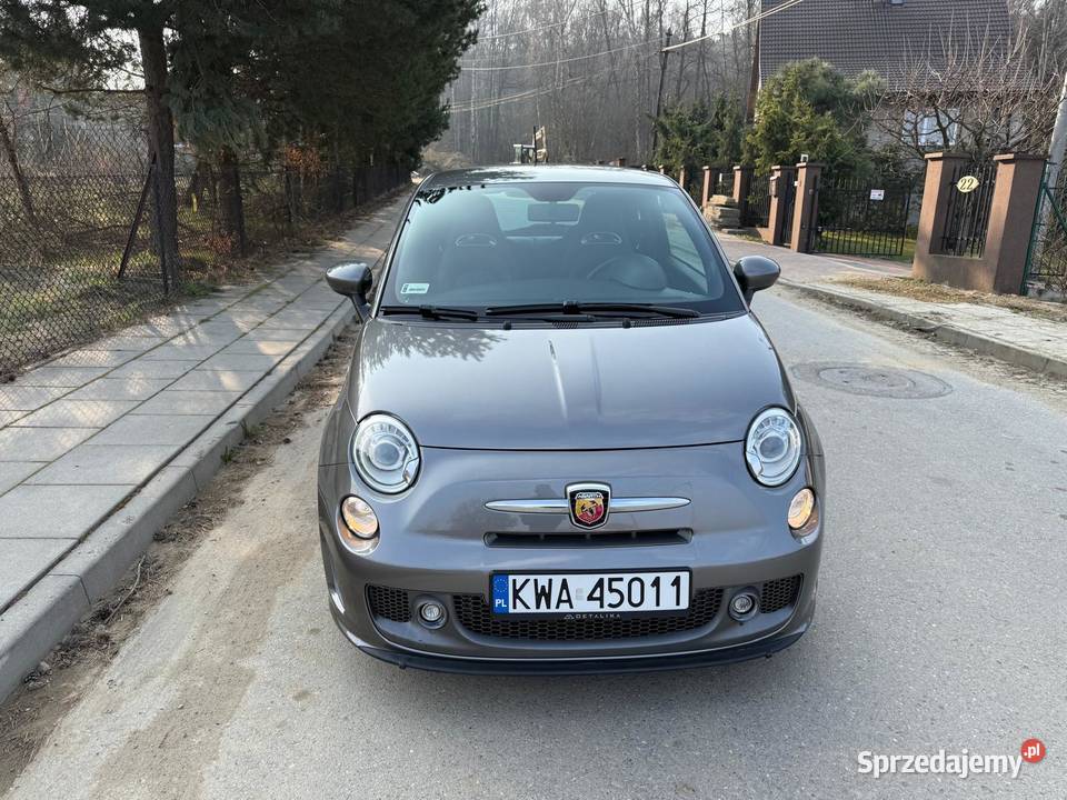 Abarth 595 Turismo małopolskie Kalwaria Zebrzydowska