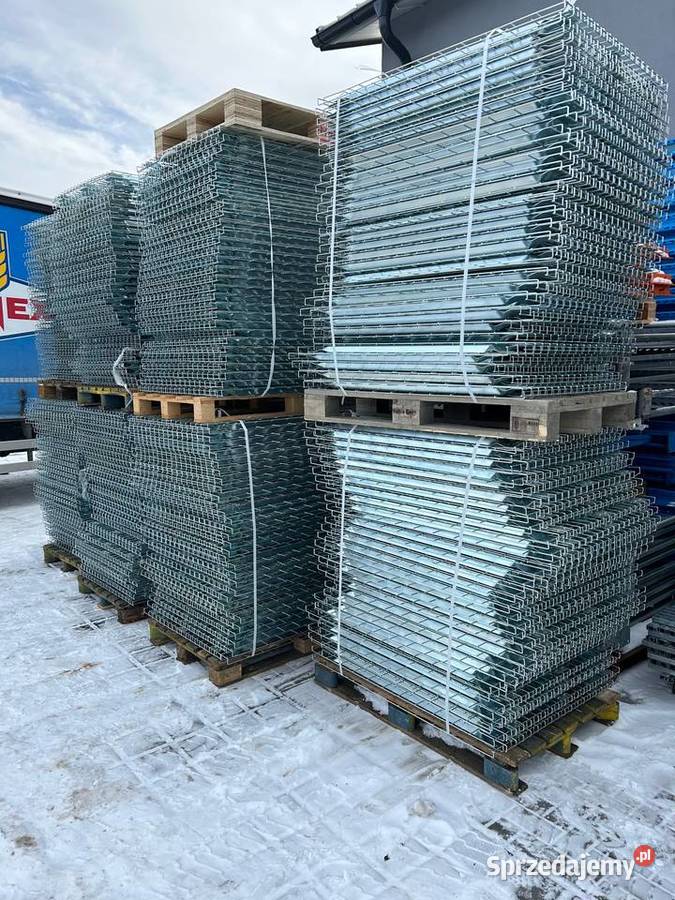 Regały magazynowe półki wypełnienia siatkowe Zamość
