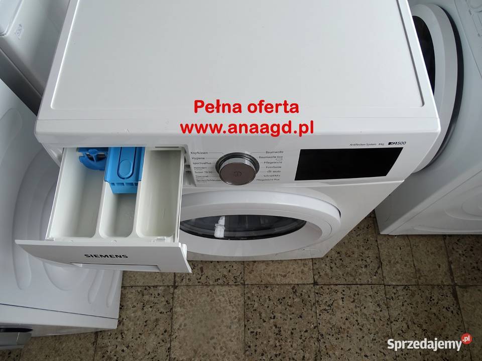 Pralka SIEMENS IQ 500 iSensoric A 8 GWARANCJA Pralki i suszarki Miękowo