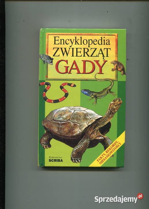 Encyklopedia Zwierząt Gady Książki i Podręczniki Szczecin