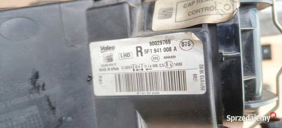 Lampa Przód Full Led Seat Leon 3 III 5F Europa
