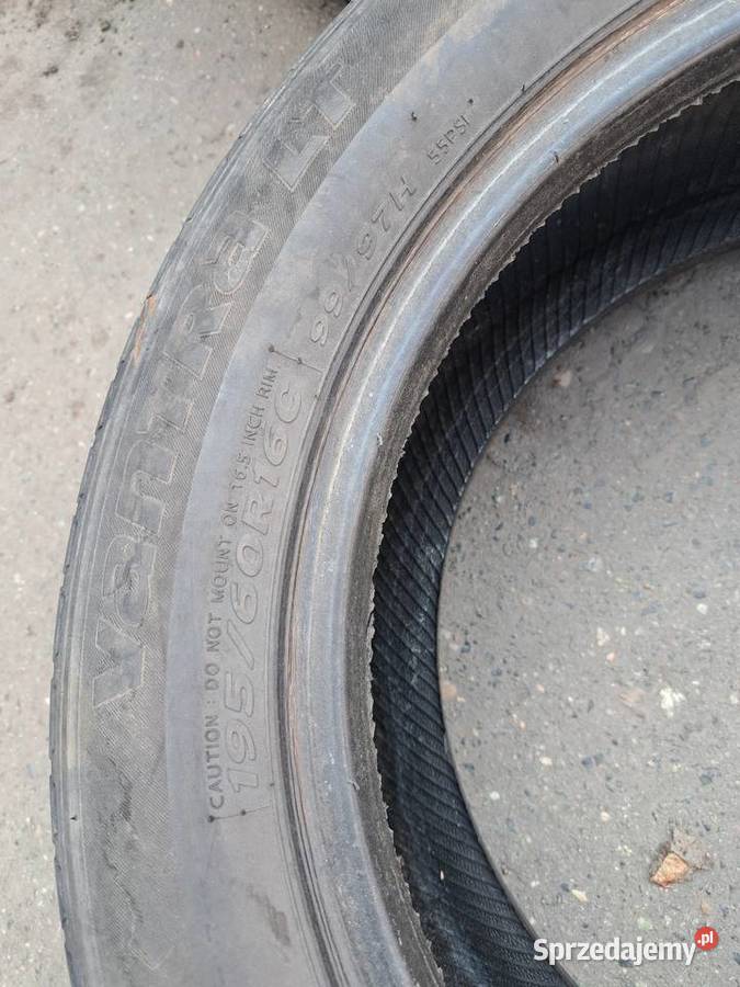 Opony 195 60 16C Hankok 2 Wrocław sprzedam