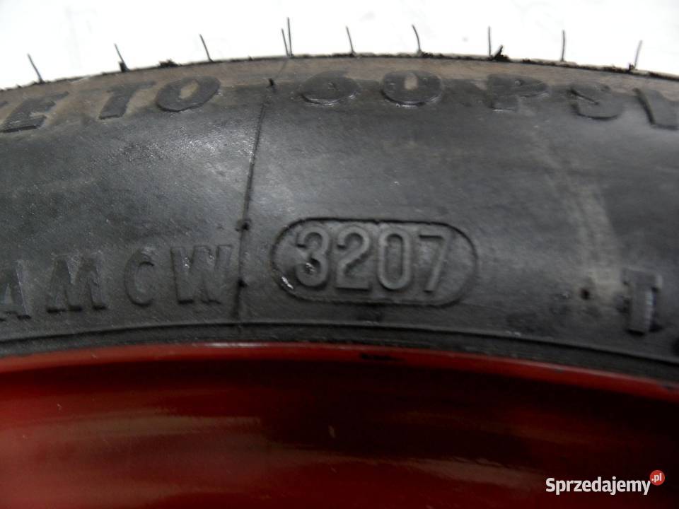 PEUGEOT 208 207 CC CITROEN C3 koło dojazdowe