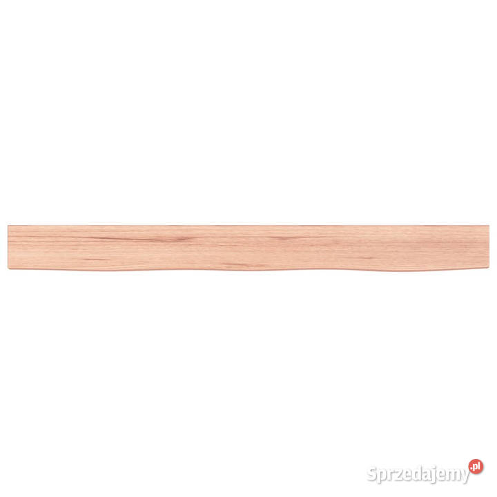 Półka jasnobrązowa 100x10x4 lakierowane lite Warszawa