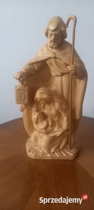 Drewniana rzeźba Świętej Rodziny Skierniewice