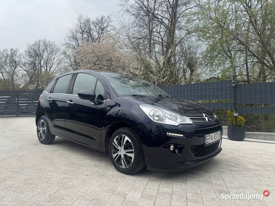 Citroen c3 2016 16 hdi 100 koni niski przebieg bluetooth Radziechowy