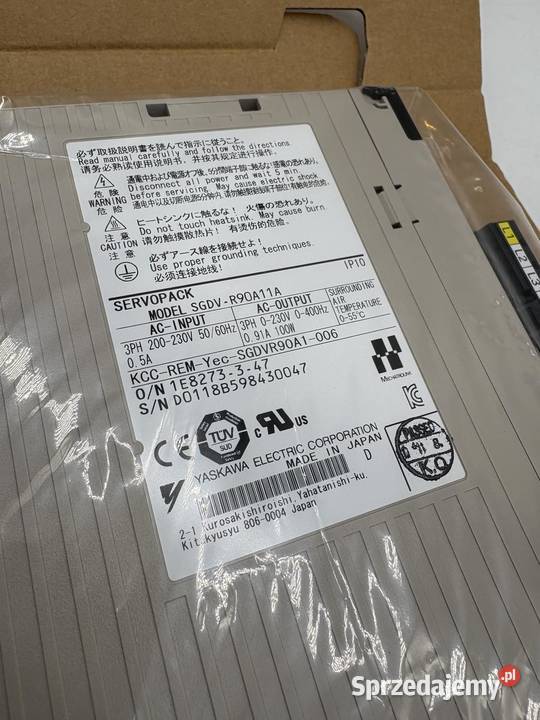 Yaskawa SGDVR90A11A Servo Drive mazowieckie Warszawa