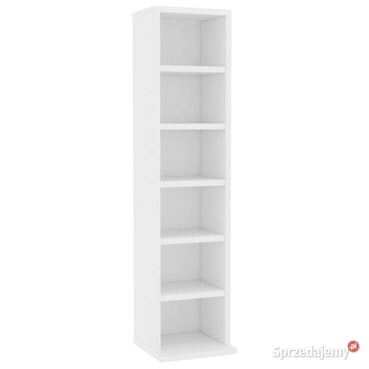 Szafka na CD biała 21x20x88 materiał mazowieckie Warszawa