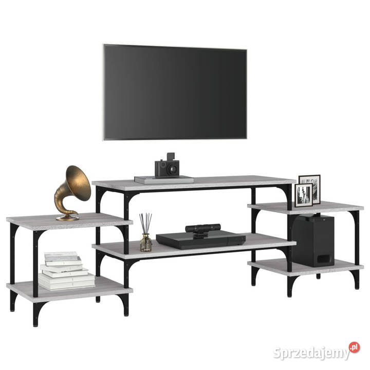 Szafka pod TV szary dąb sonoma 157x35x52 Warszawa sprzedam