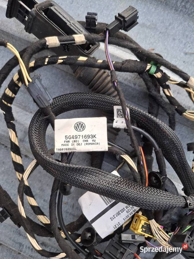 Instalacja drzwi lewy tył Volkswagen Golf 7 VII