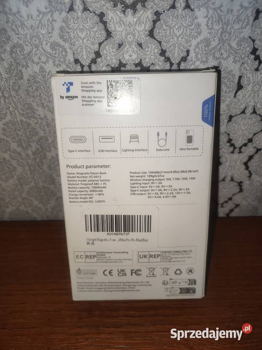 Powerbank yiisonger 10000 mAh Osiek Mały