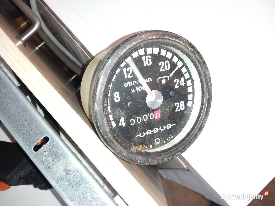 Zegar Obrotomierz Licznik z PRLU Ursus C330 C Ursus Pruszcz Gdański