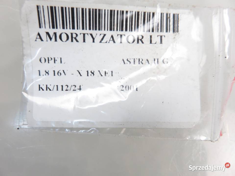 AMORTYZATOR TYŁ OPEL ASTRA II G