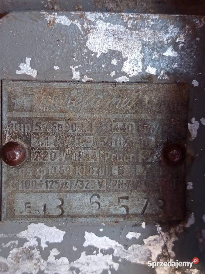 Silnik elektryczny jednofazowy Celma SFe 90L4 31 sprzedam