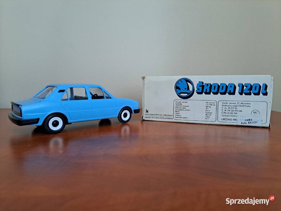 Samochodzik Kolekcjonerski Skoda 120L z czasów Radom
