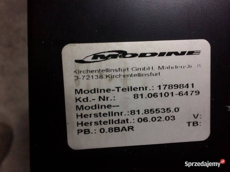 Chłodnica Radiator 81061016479 Neoplan Setra MAN Pozostałe Maszewo