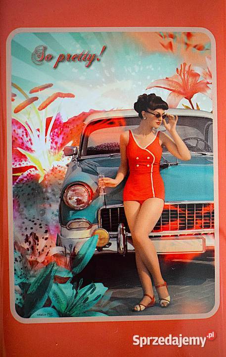 Metalowa puszka vintage z lat 50 60 tych Pozostałe kujawsko-pomorskie Chełmno