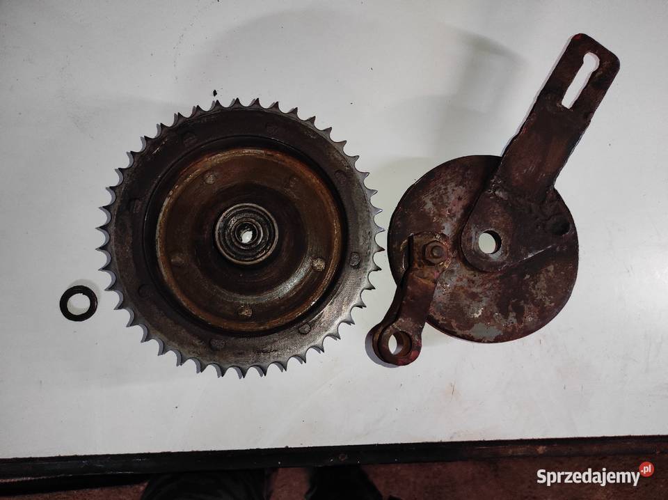 Zabierak koła WFM WSK SHL125 zębatka bęben Strzyżów